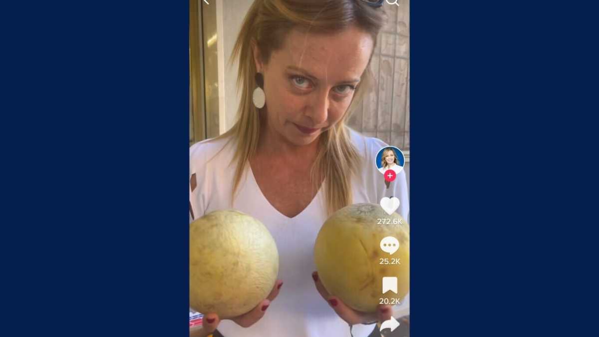 Immagine di I meloni di Meloni: un gioco di specchi infinito