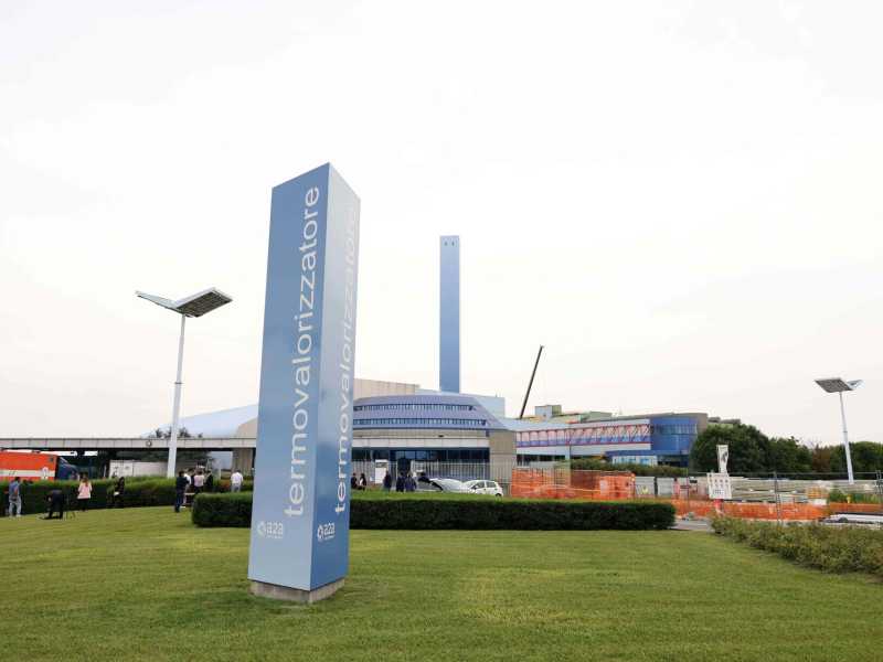 Il termovalorizzatore di A2A di Brescia (foto Ansa)<br /><br />&nbsp;<br />