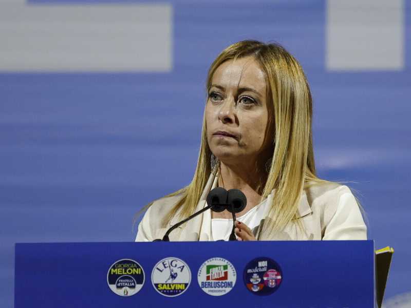 Giorgia Meloni (Ansa)