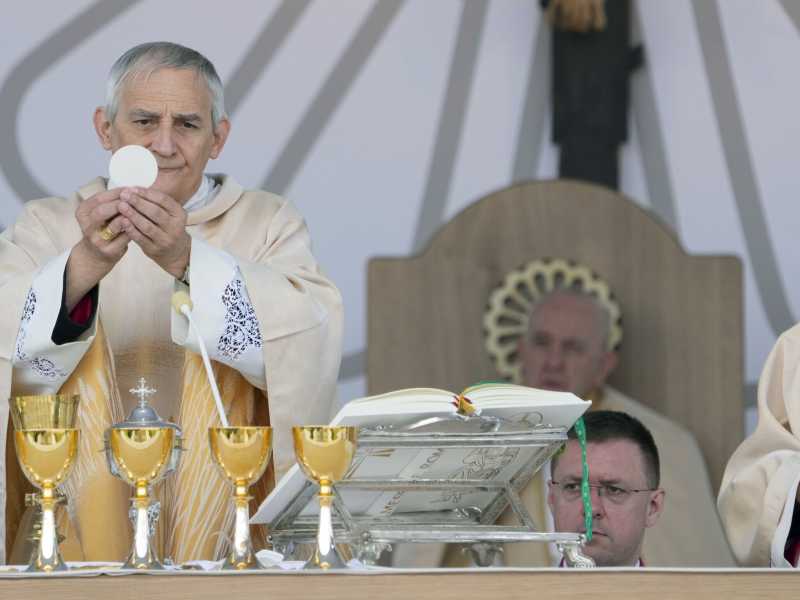 Foto di Andrew Medichini, via AP, via LaPresse <br />