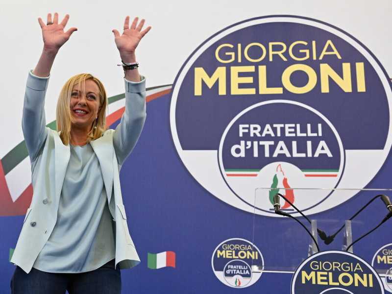 Giorgia Meloni (Ansa)