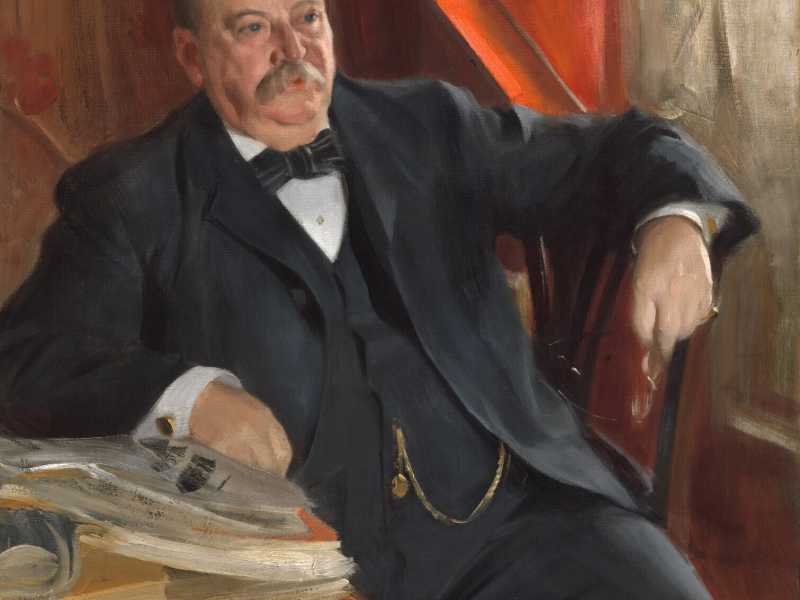Anders Leonard Zorn, "Grover Cleveland" 1899 <br />