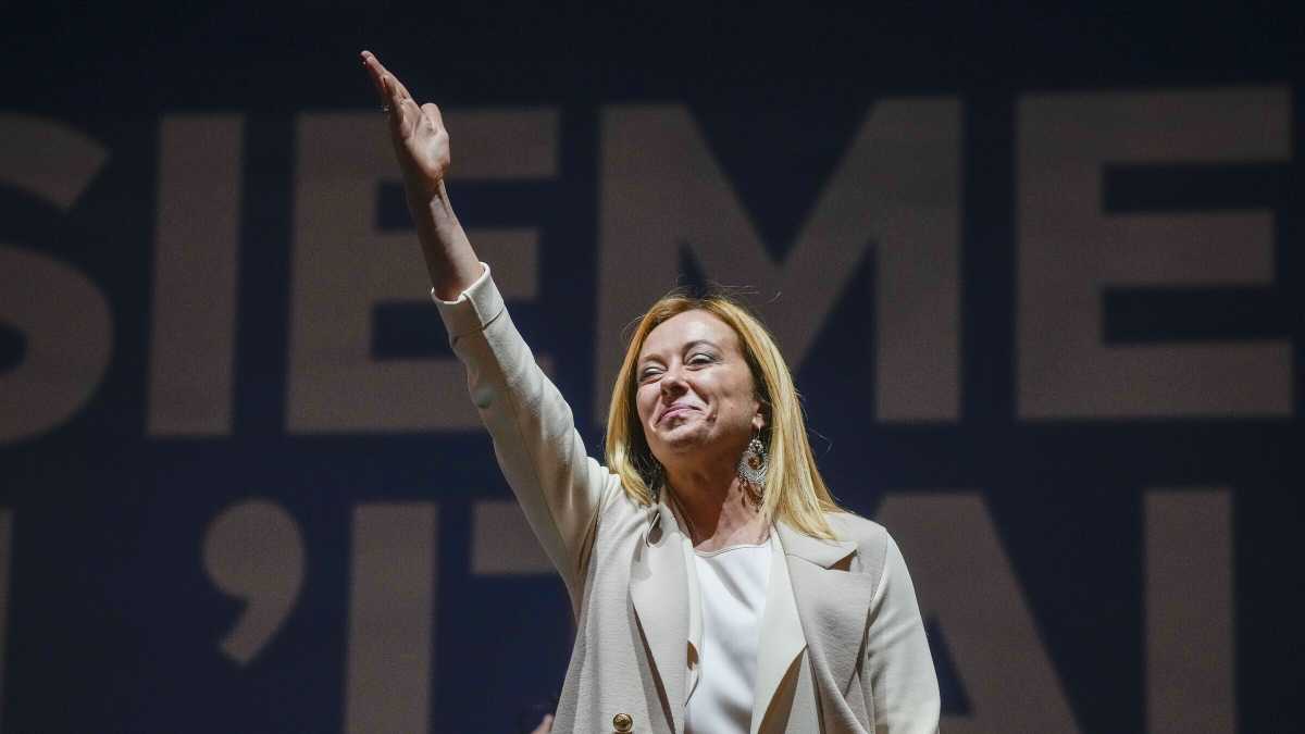 Immagine di Meloni e la questione del “non essere”