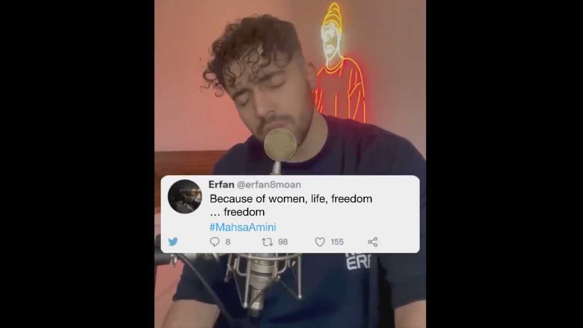 Immagine di "Baraye..." è l'inno del cantante iraniano per Mahsa Amini