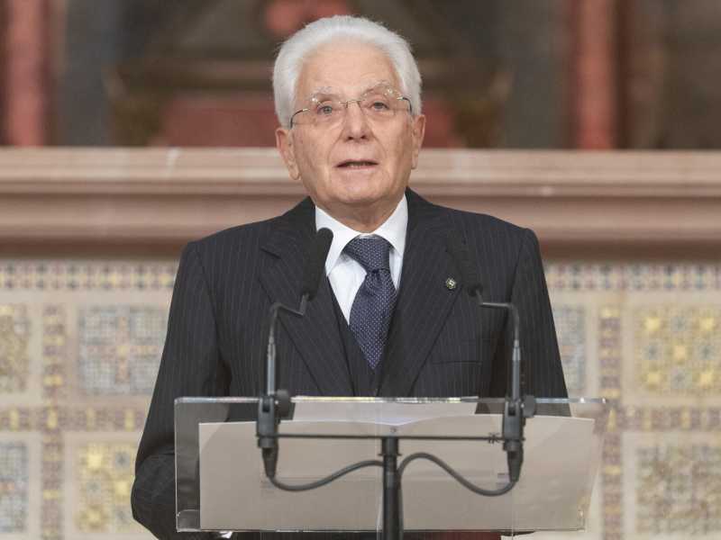 Foto dal Quirinale, via Ansa <br />
