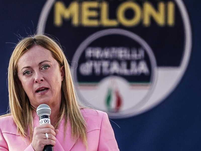 Giorgia Meloni (Ansa)