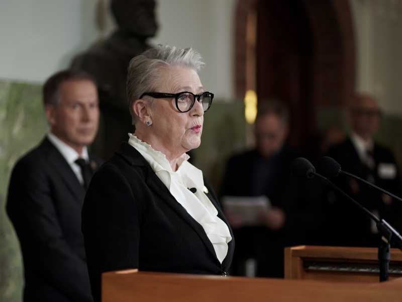 Foto di Heiko Junge/NTB Scanpix via AP, via LaPresse <br />