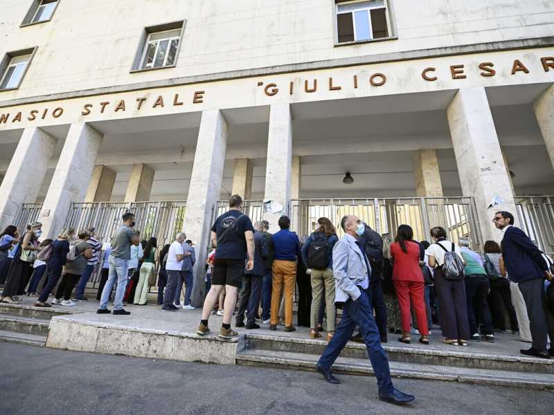 Foto di Riccardo Antimiani, via Ansa&nbsp;<br />