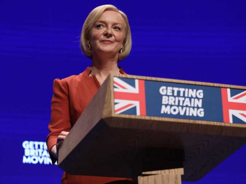 Liz Truss (Ansa)