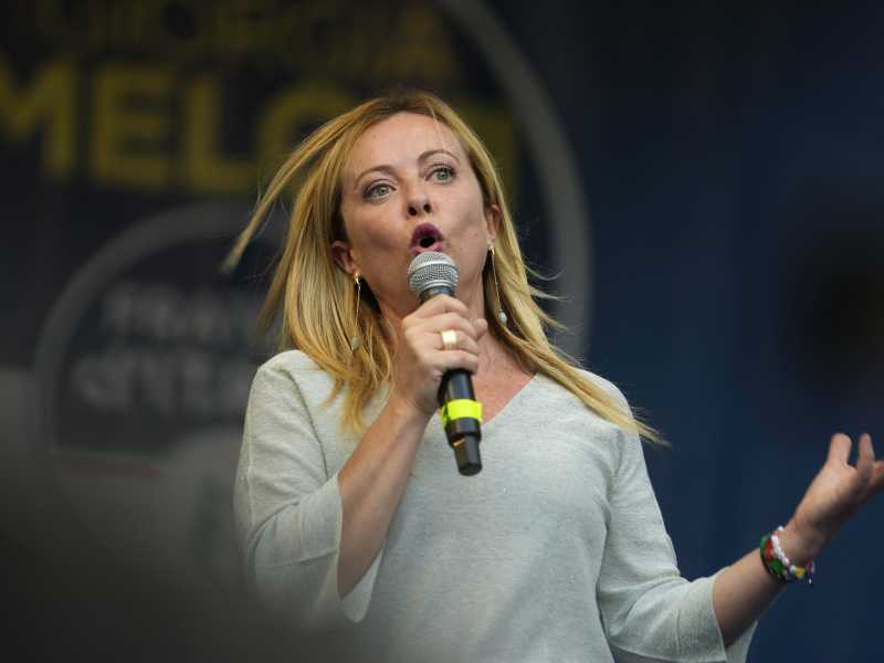 Giorgia Meloni (LaPresse)