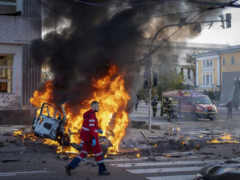 Foto di Roman Hrytsyna, via LaPresse&nbsp;<br />