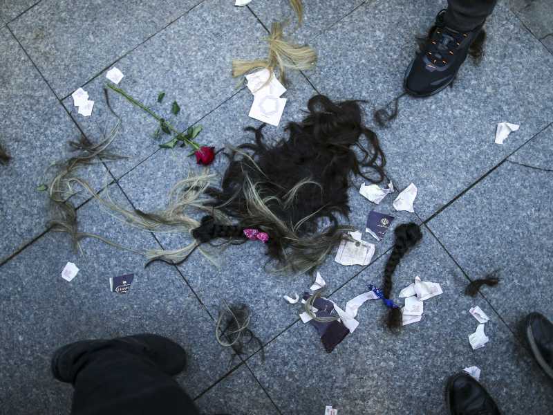 Foto di Emrah Gurel, via LaPresse <br />