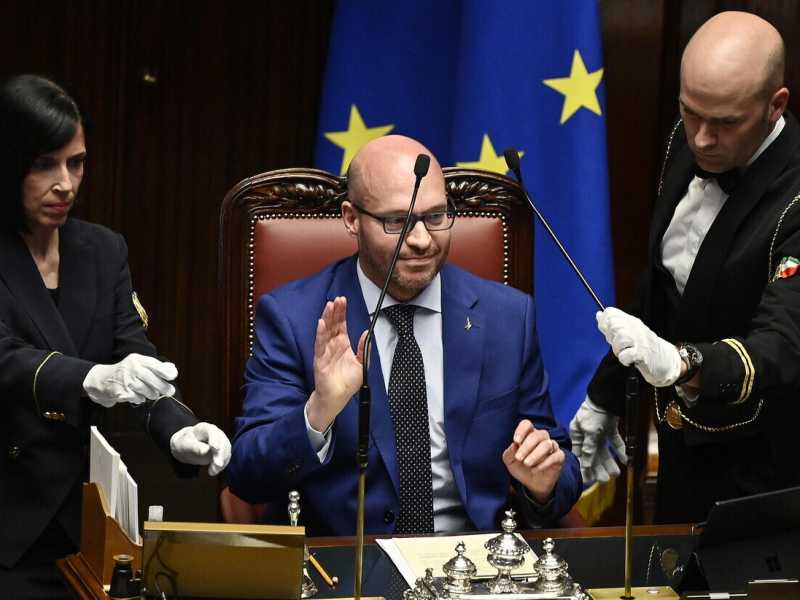 Foto di Riccardo Antimiani, via Ansa&nbsp;<br />