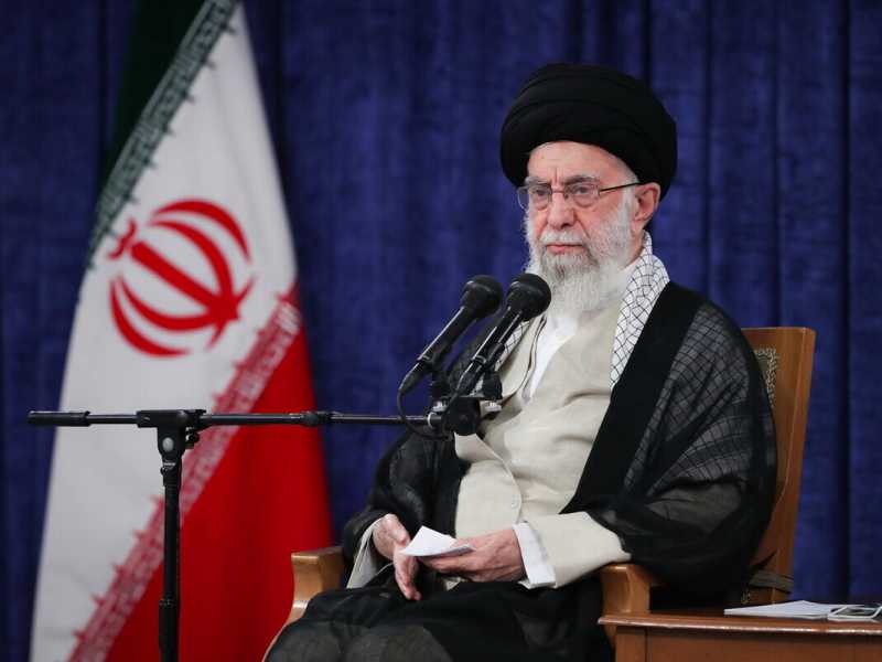 Foto di Supreme leader office handout, via Ansa <br />
