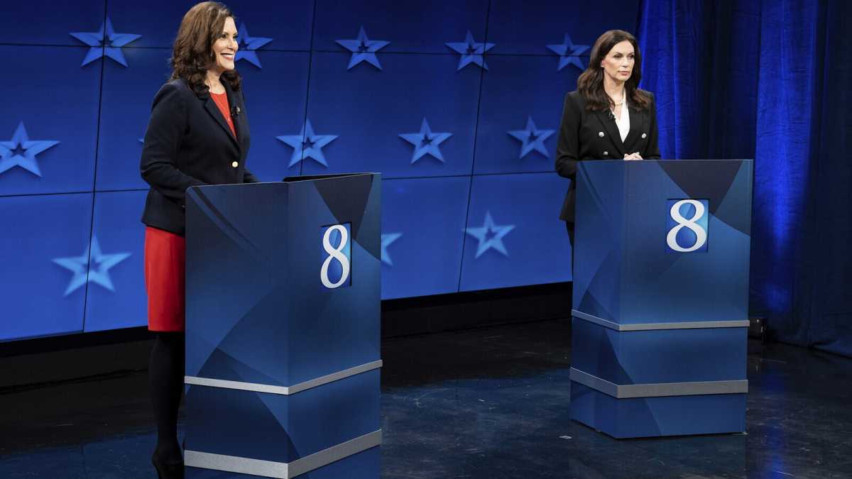Immagine di In Michigan la dem Whitmer fa le prove nazionali contro una trumpiana