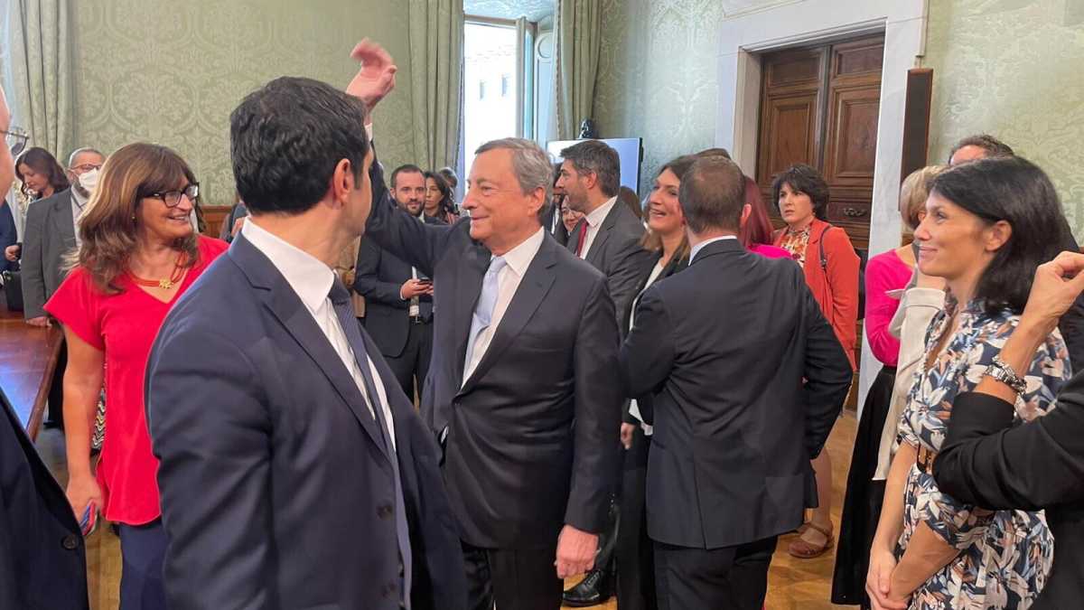 Immagine di Draghi: lascio con la buona coscienza del lavoro fatto