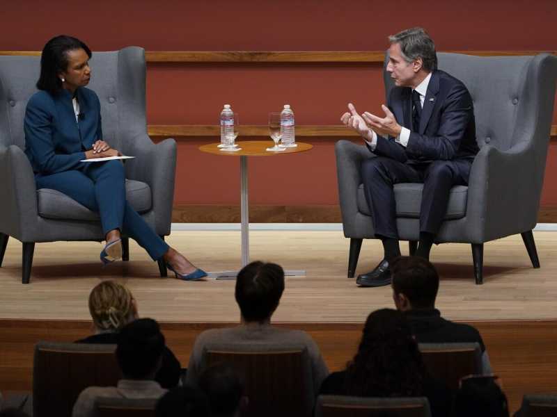 Antony Blinken e Condoleezza Rice sul mondo dopo Putin