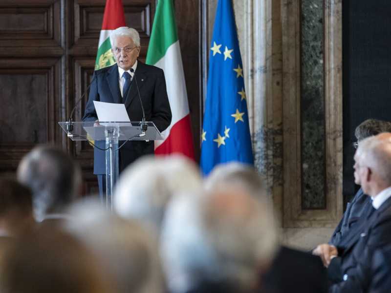 Foto di Francesco Ammendola, via Ufficio stampa del Quirinale, via LaPresse&nbsp;<br />