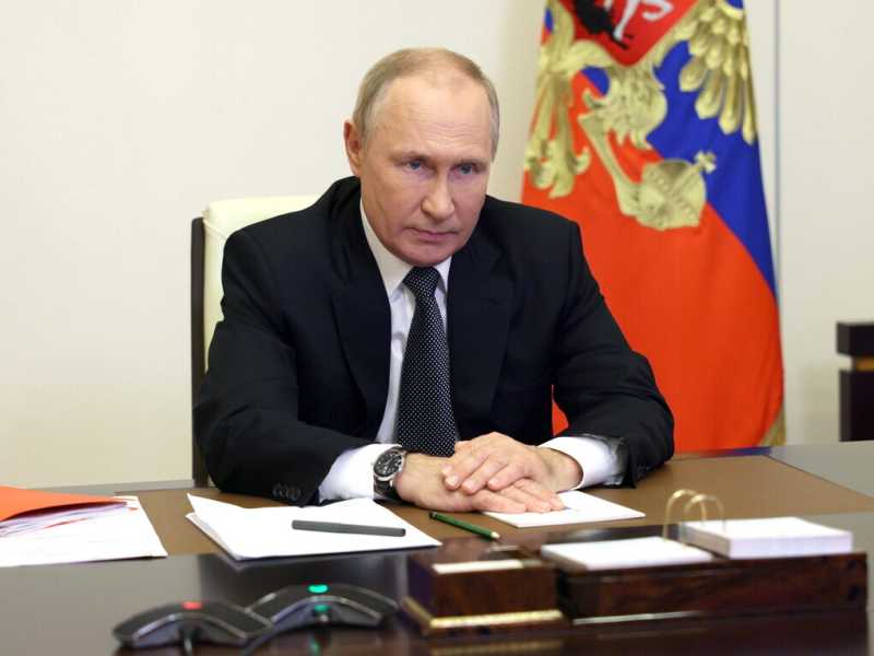 Vladimir Putin annuncia i nuovi provvedimenti (Ansa)