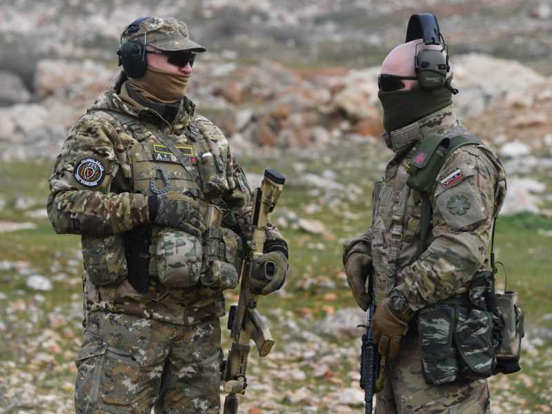 Contractor russi addestrano le forze siriane di Bashar al Assad in Siria&nbsp;