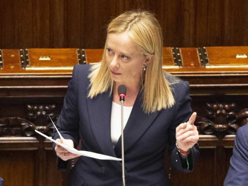 Giorgia Meloni (Ansa)