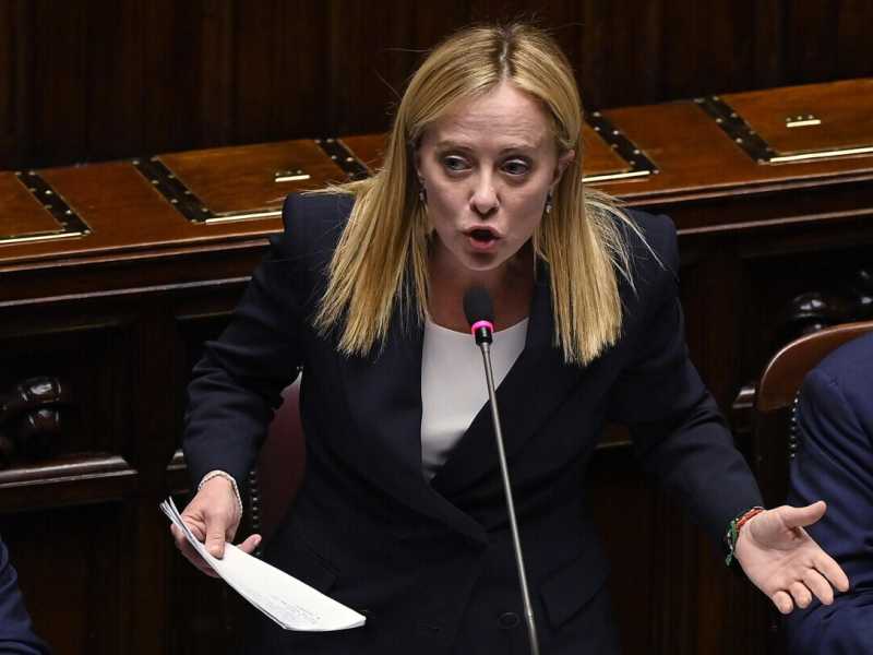 Giorgia Meloni (Ansa)