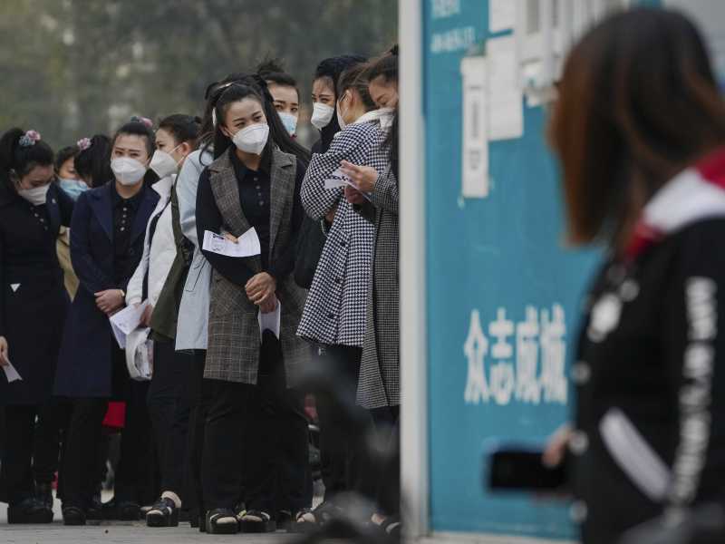 Foto di Andy Wong, via LaPresse <br />