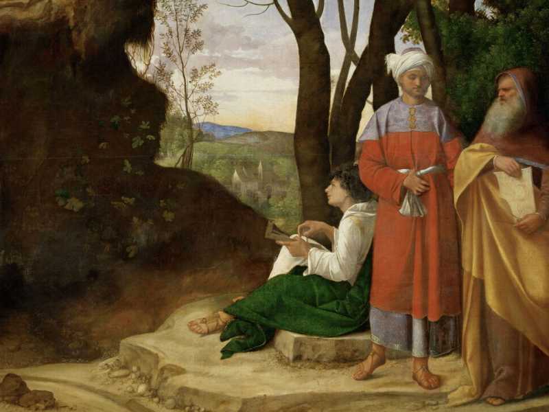 "I tre filosofi" di Giorgione (Wikipedia)