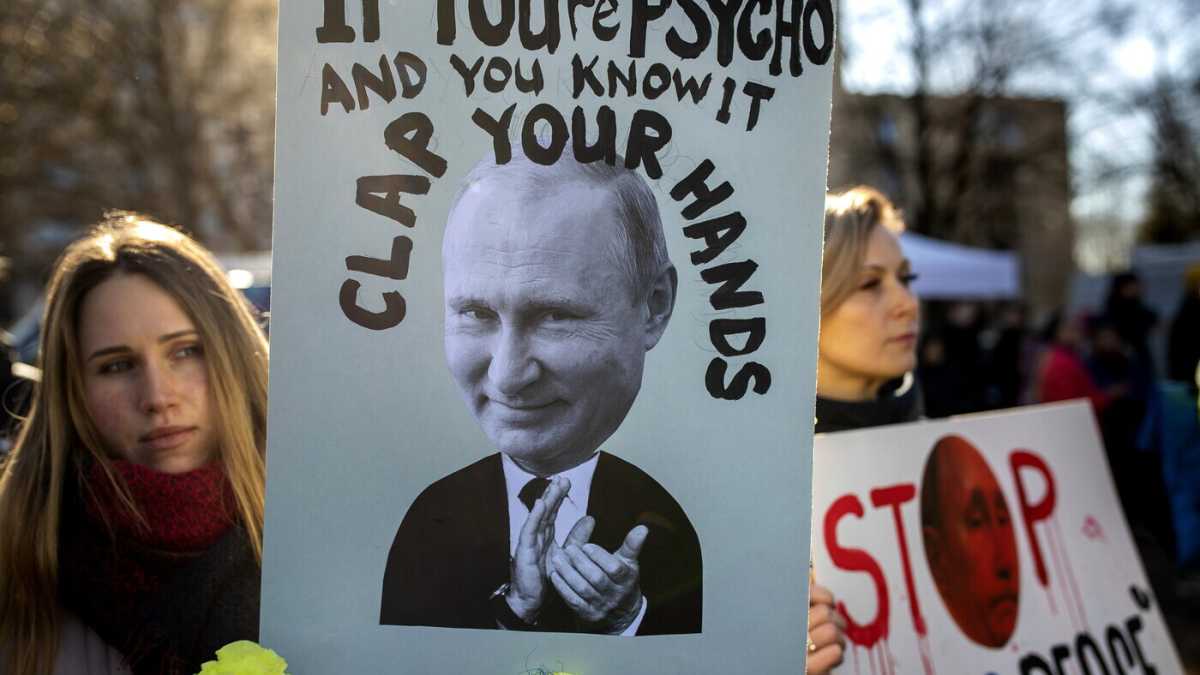 Immagine di Come protestano i russi