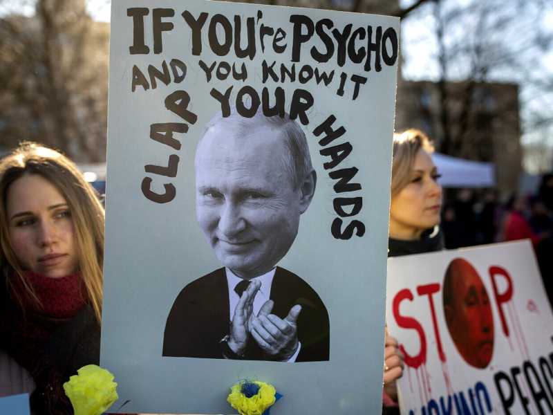 Come protestano i russi