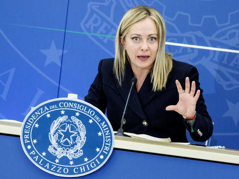 Giorgia Meloni (LaPresse)