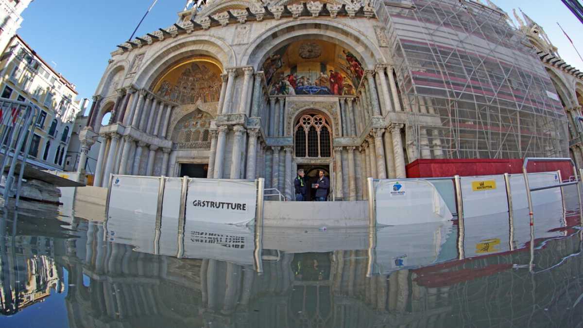 Immagine di “Grazie al Mose, da oggi Venezia e la sua basilica non temono più l'acqua”