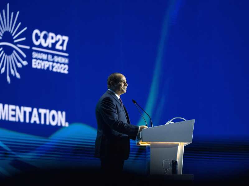 Foto di Nariman El-Mofty, via LaPresse <br />