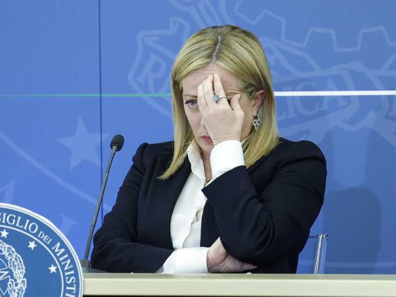 Giorgia Meloni (Ansa)