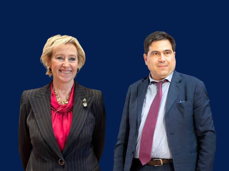 Letizia Moratti e Alessio D'Amato (Ansa)