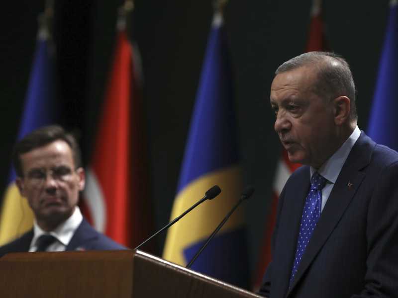Foto di Burhan Ozbilici, via LaPresse <br />