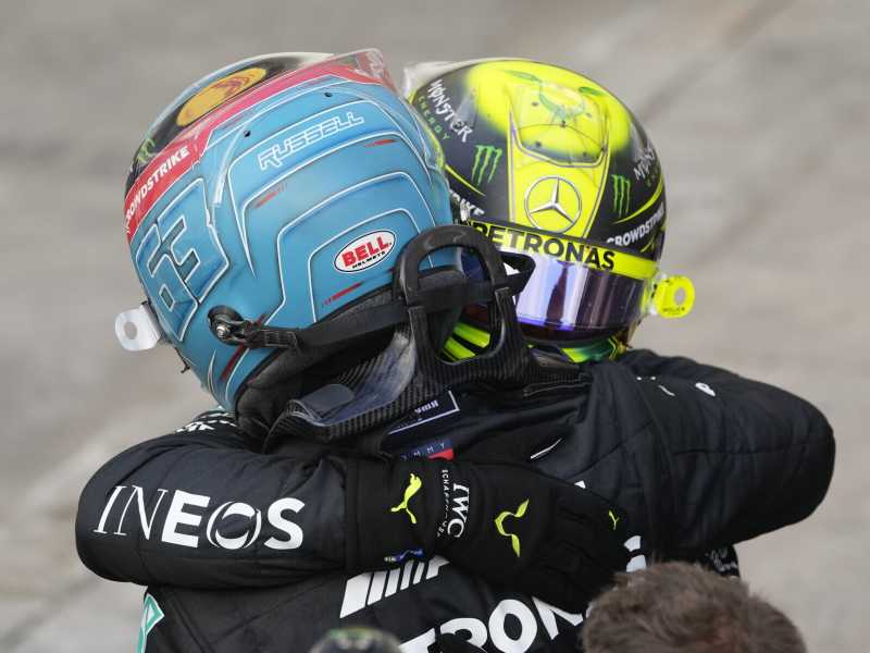 La traversata di Russel. Vince il Gp del Brasile. Ferrari, c'è un problema