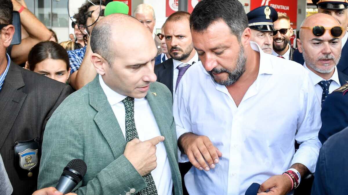 Immagine di Salvini stravolge il suo ministero, e dà l'assalto alla cabina di regia del Pnrr. Facendo arrabbiare FdI