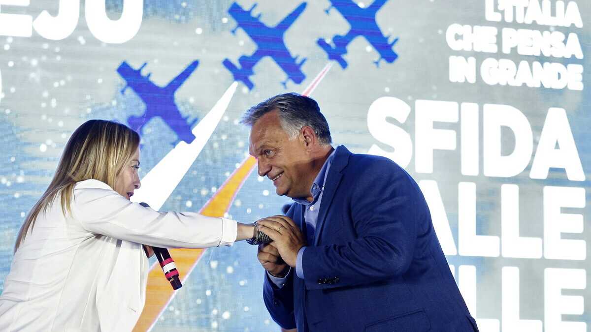Immagine di Meloni al bivio: prima gli italiani o prima Orbán?