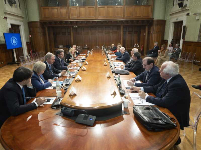 Foto via Palazzo Chigi, via Ansa <br />