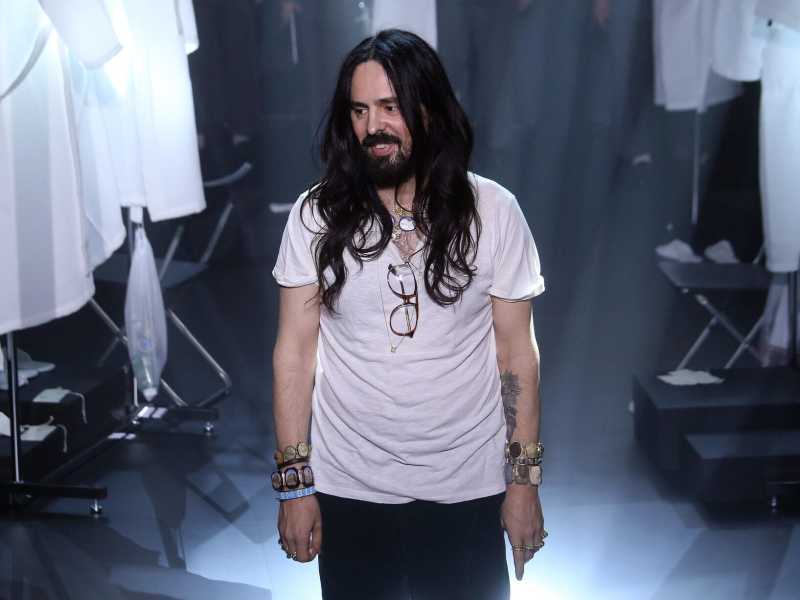 Alessandro Michele, dopo sette anni, lascia Gucci (foto LaPresse)