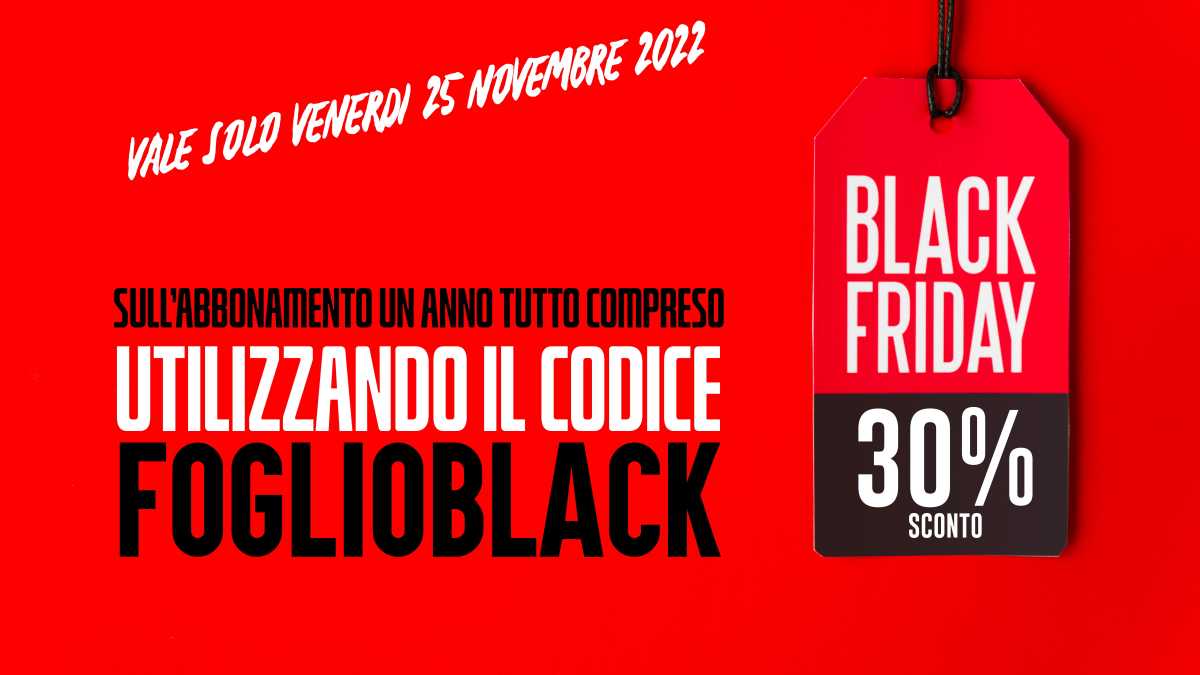 Immagine di Il Black Friday del Foglio