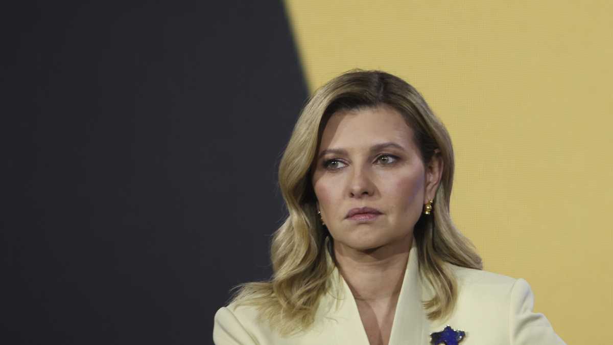Immagine di La first lady ucraina Olena Zelenska: "Senza vittoria non c'è pace"