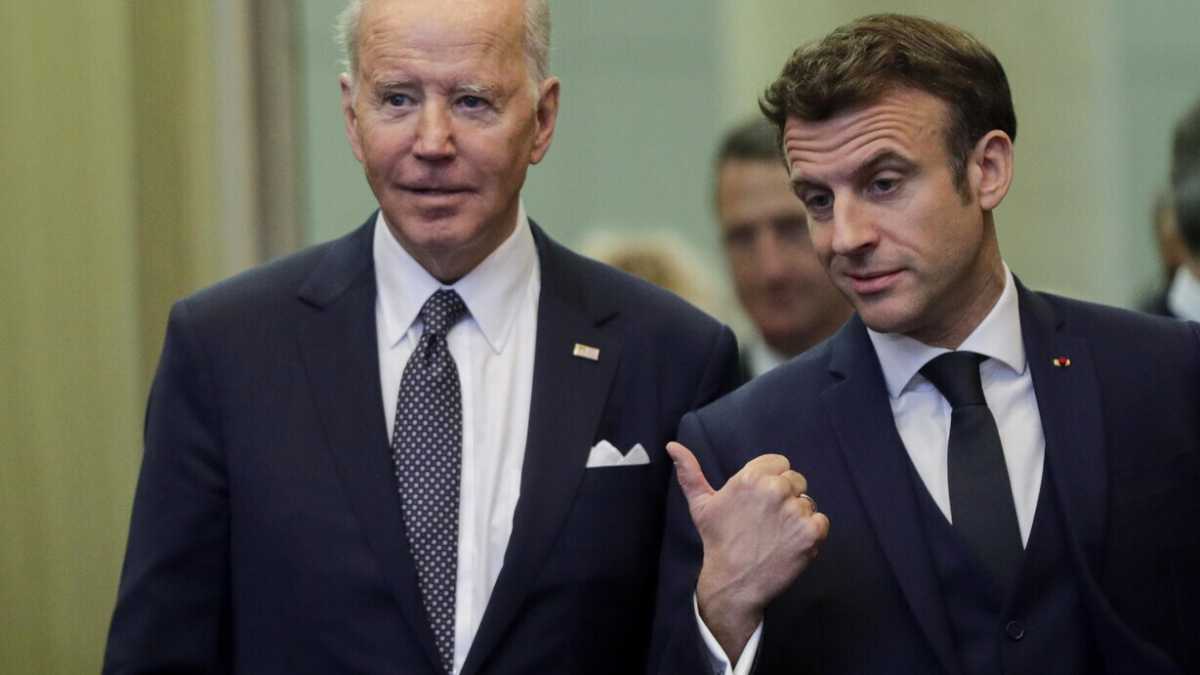 Immagine di Macron vola a Washington mentre l’Ue cerca una tregua rapida con Biden sui sussidi
