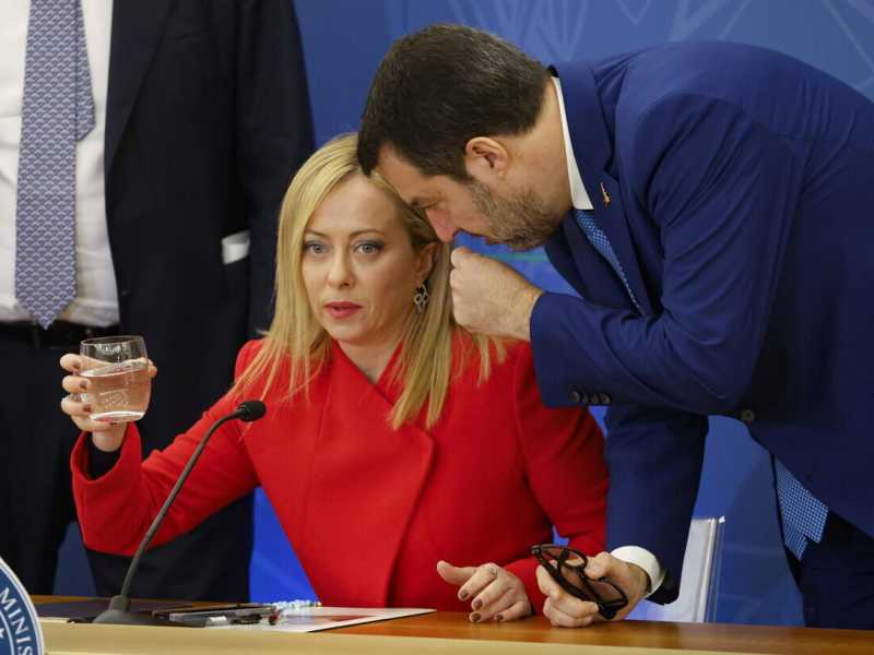 Salvini vuole ridurre al minimo il codice dei contratti pubblici, ma Meloni frena