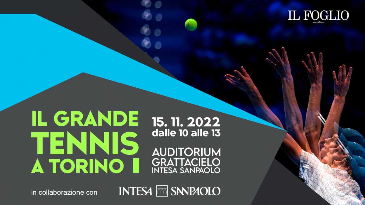 Immagine di Il grande tennis a Torino. Un evento del Foglio