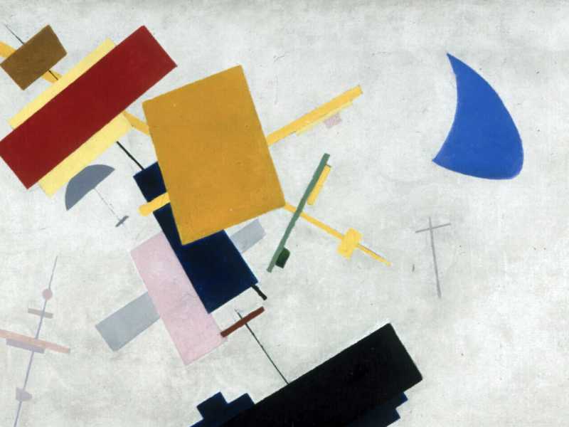 Kazimir Malevich, Suprematismo (particolare, Wikipedia)&nbsp;