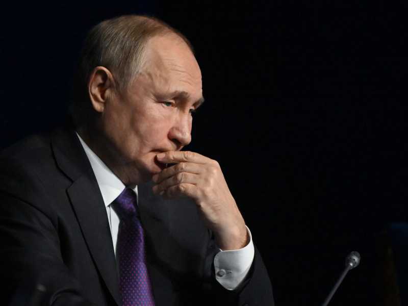 Foto di Sergei Guneyev, via Sputnik, via Kremlin Pool Photo, via AP, via LaPresse <br />