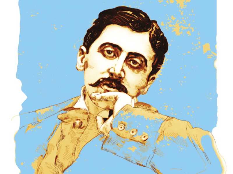 La copertina di "Marcel Proust" di Giuseppe Scaraffia, Bompiani&nbsp;