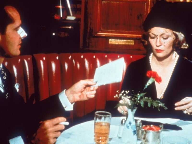 Una scena di "Chinatown" di Roman Polanski del 1974 (foto Olycom)